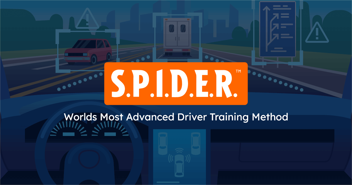 Sharpen your S.P.I.D.E.R.Senses to become a safe driver for life.