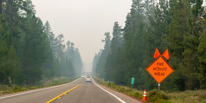 Driving Through Wildfires – What You Need to Know